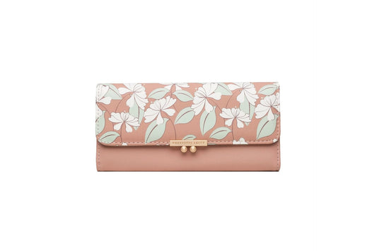 Aibu Women's Long Wallet Zipper Handbag