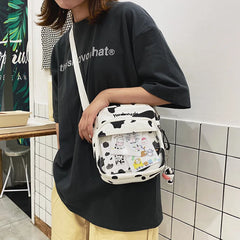 Cow Print Crossbody Bag Women's Shoulder Phone Purse