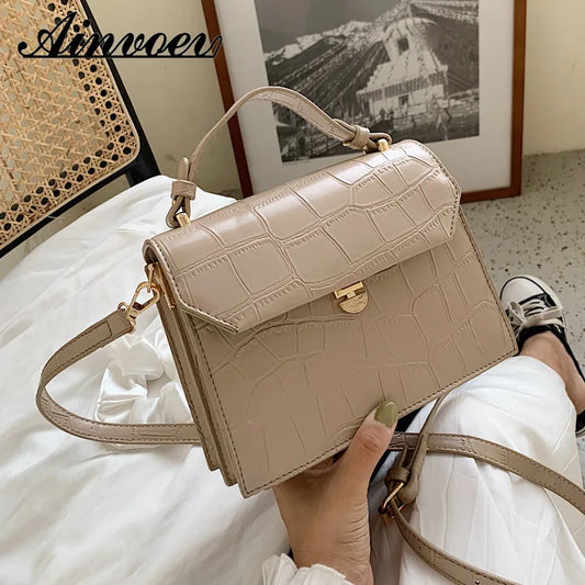 All-match Handbag PU Leather Crossbody Bag for Women