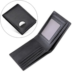 Men's RFID Leather Tracker Wallet Anti-Theft