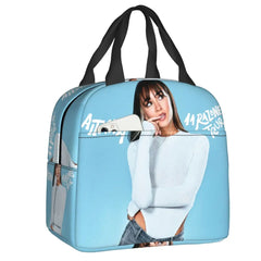 Aitana Insulated Lunch Bag for Outdoor Picnic Music Singer Reusable Cooler