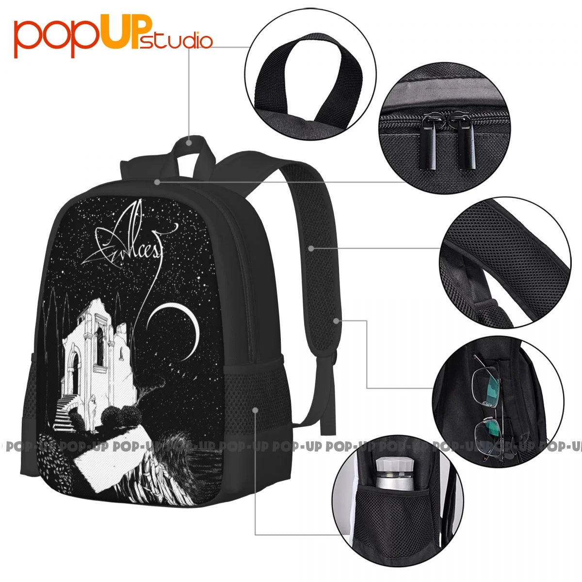 Alcest Men'S Garden Backpack Large Capacity Bag