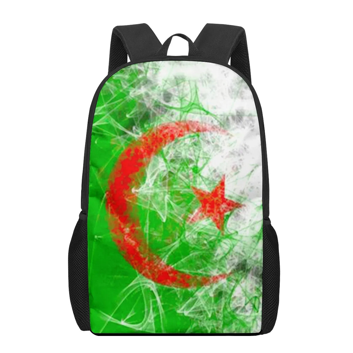 Algeria Flag Children School Bag for Toddler Kid's Backpack Boys Girls Book Bags