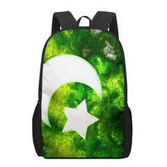 Algeria Flag Children School Bag for Toddler Kid's Backpack Boys Girls Book Bags