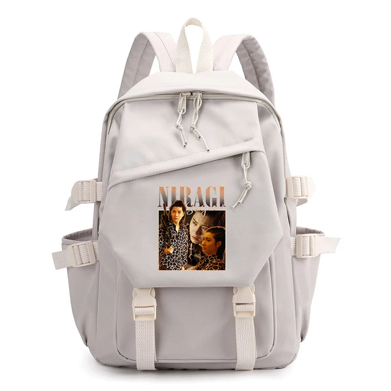 Alice In Borderland Poker Print Schoolbag Harajuku Games Backpack