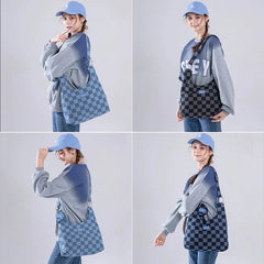 Alirattan Spring Denim Bag One Shoulder Messenger Bag