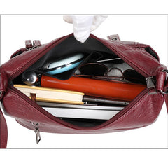 Soft Leather Shoulder Crossbody Bag for Women Sac Messenger Bag
