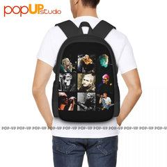 Alice In Chains Layne Staley Backpack Large Capacity Bookbag