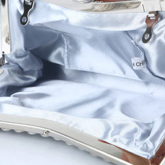 Aluminum Bead Women Evening Bag Rhinestone Clutch Chain Handbag