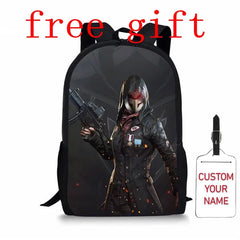 American Flag Skull Backpack Bag for Men Horrifying Style