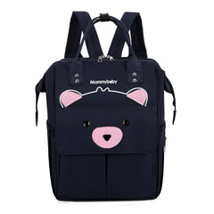 Amiqi Diaper Bag Waterproof Large Capacity Mommy Backpack