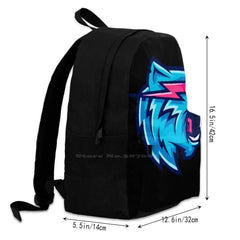 Angry Beast Backpack Laptop Travel Bag Gaming