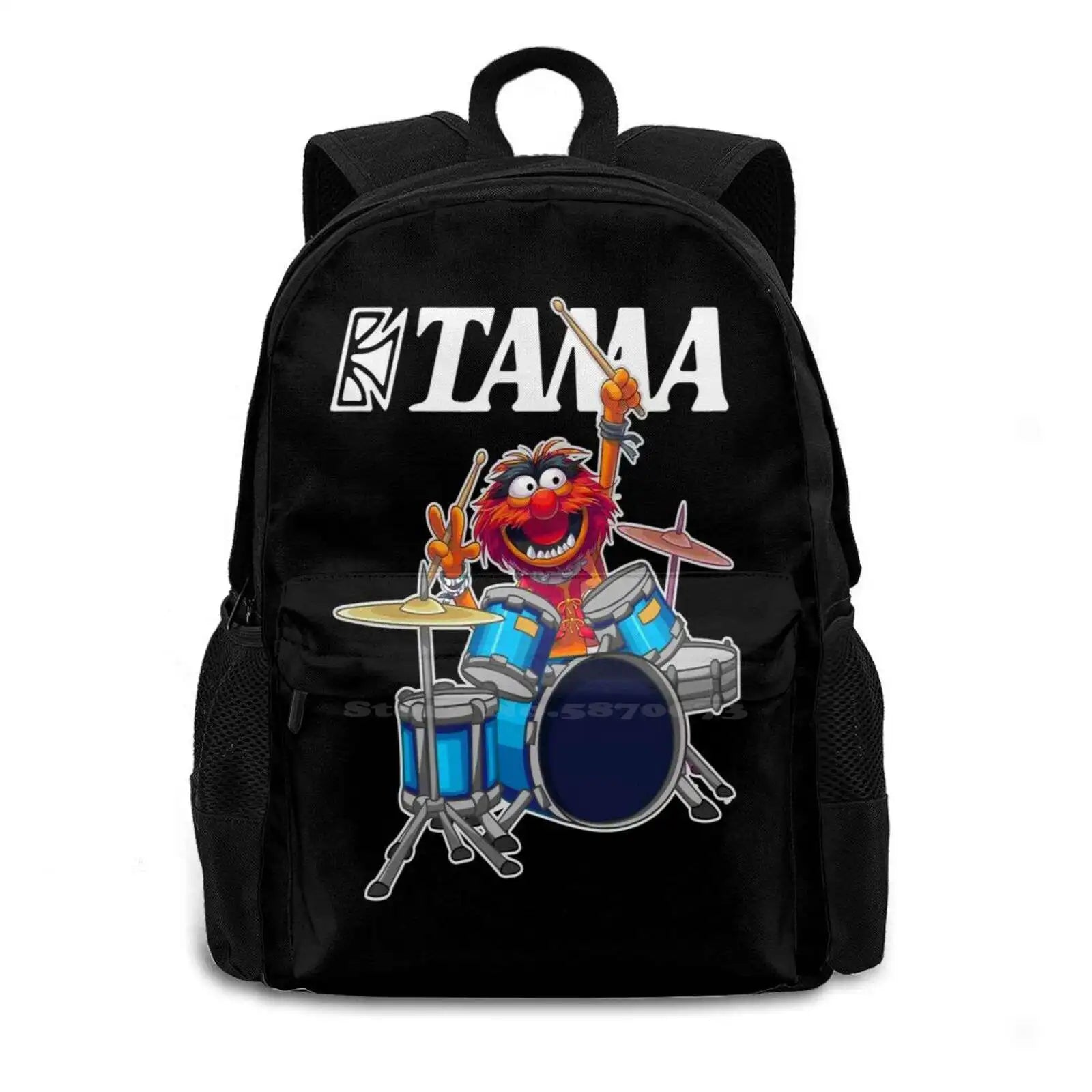 Animal Drummer | The S Show Travel Laptop School Backpack Bag