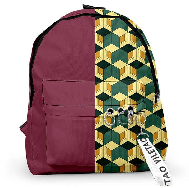 Demon Slayer Nezuko Agatsuma 3D Backpack School Bag