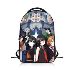 Anime Akame ga KILL! Kids Backpack School Bag Boys Girls Rucksack