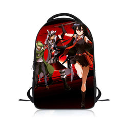 Anime Akame ga KILL! Kids Backpack School Bag Boys Girls Rucksack