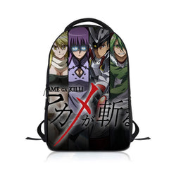 Anime Akame ga KILL! Kids Backpack School Bag Boys Girls Rucksack