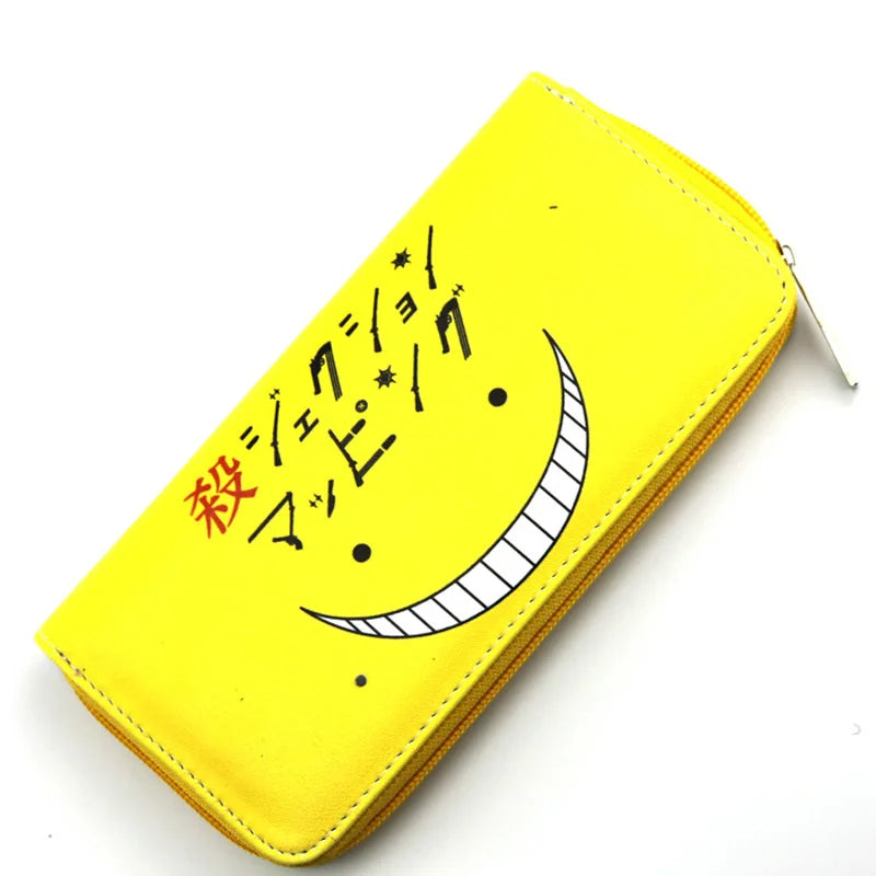 Anime Assassination Classroom Long Wallet Men and Women's Clutch Purse