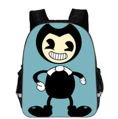 Anime Bendy Ink Machine Backpack Teens School Bookbag Gift