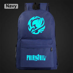 Anime Fairy Tail Luminous School Bag for Teenagers