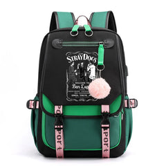 Bungou Stray Dogs Backpack Student School Bag Teenager Bookbag Men Women Rucksac