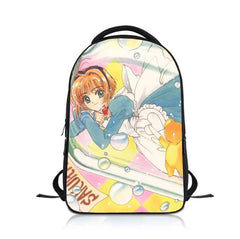 Cardcaptor Sakura Students Backpack School Bag Children Cartoon Knapsack