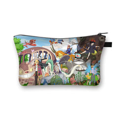 Anime Spirited Away Makeup Bag for Girls