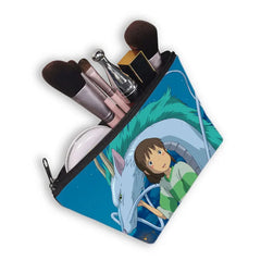 Anime Spirited Away Makeup Bag for Girls