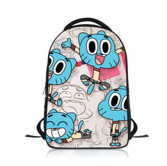 Anime Cartoon Students Backpack School Bag Children Boys Girls Rucksack