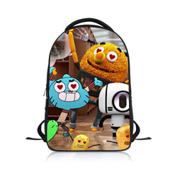 Anime Cartoon Students Backpack School Bag Children Boys Girls Rucksack