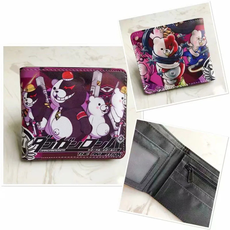 Danganronpa Monokuma Kirigiri Kyouko Wallet Short Wallets