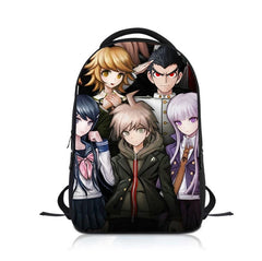 Danganronpa Students Backpack School Bag Children Cartoon Knapsack