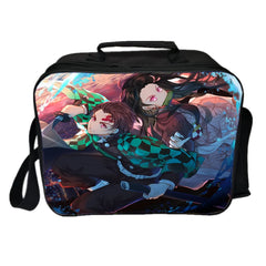 Anime Demon Slayer Lunch Bag Kimetsu No Yaiba Lunch Box Insulation Bag
