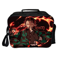 Anime Demon Slayer Lunch Bag Kimetsu No Yaiba Lunch Box Insulation Bag