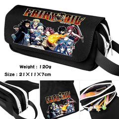 Fairy Tail Student Pencil Case Zipper Makeup Bag Boy Girl Stationery