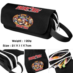 Anime Fairy Tail Cartoon Waterproof Pencil Case Zipper Cosmetic Bag