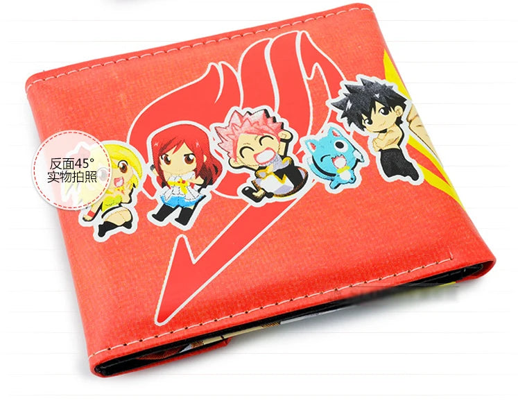 Fairy Tail Magic Sign Wallet Natsu Anime Purse
