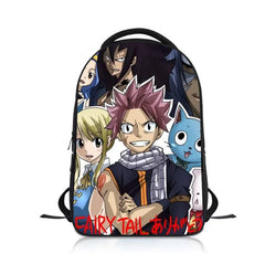 Anime Fairy Tail Students Backpack School Bag Children Cartoon Knapsack