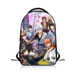 Anime GINTAMA Students Backpack School Bag Boys Girls