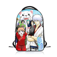 Anime GINTAMA Students Backpack School Bag Boys Girls