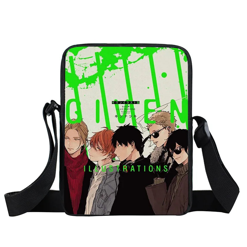 Given Sato Mafuyu Messenger Bag Hip Hop Shoulder Bookbag Gift