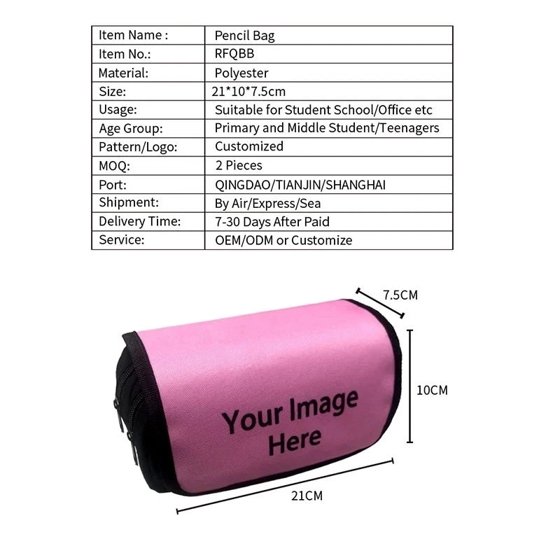 Anime HUNTERxHUNTER Cosmetic Case Pencil Bag Killua Zoldyck Gon Freecss