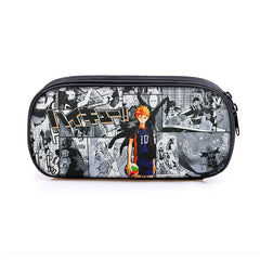 Anime Haikyuu Pencil Case Shoyo Hinata Fly High Boys School Stationary Bag
