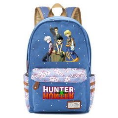 Anime Hunter Hunter Backpack Casual Student Schoolbag Travel Laptop Bag