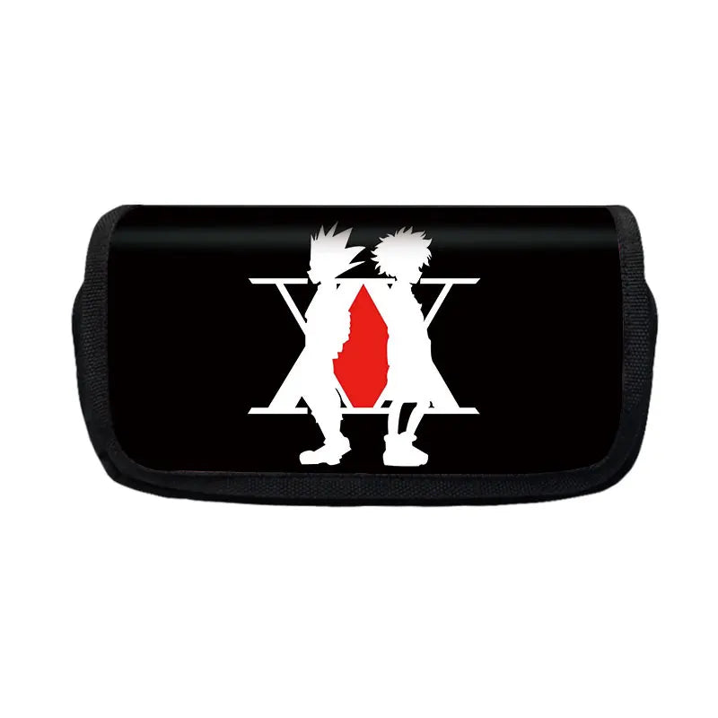 Anime Hunter X Hunter Pencil Bag HxH Pencil Case Makeup Bags