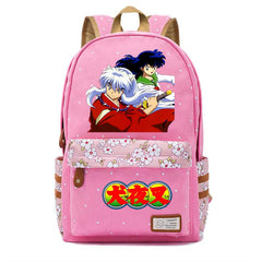 Inuyasha Canvas Backpack Schoolbag Casual High Packsack Teenger Mochila