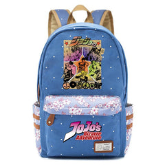 JoJo's Bizarre Adventure Backpack Student Schoolbag Casual Mochila
