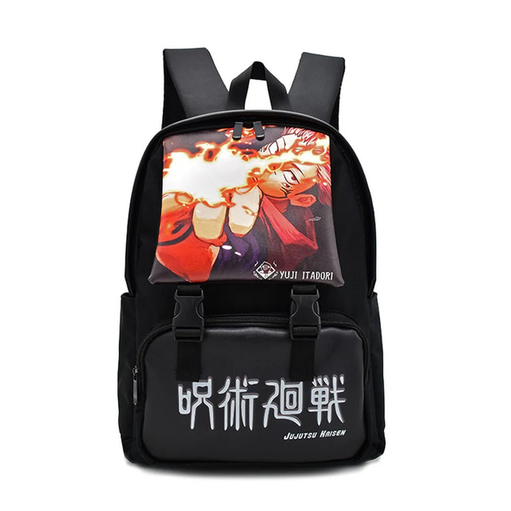 Jujutsu Kaisen Teen Unisex Backpack Student Canvas Rucksack