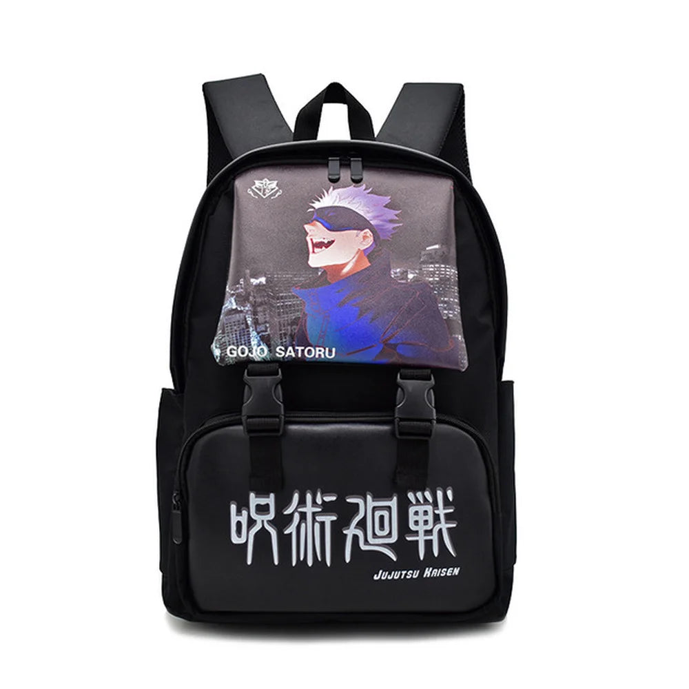 Jujutsu Kaisen Teen Unisex Backpack Student Canvas Rucksack