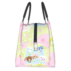 Sugarbunnies Lunch Box Women Waterproof Insulated Bag